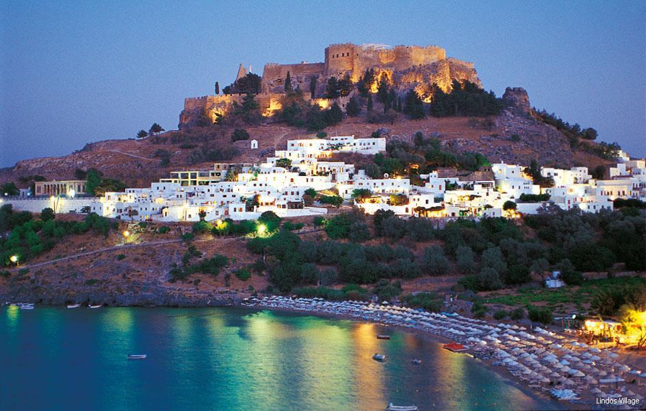 Villa Elena Lindos  Luaran gambar
